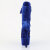 Pleaser ADORE-1045VEL Stivaletti Con Plateau Velluto Blu EU-42 / US-12