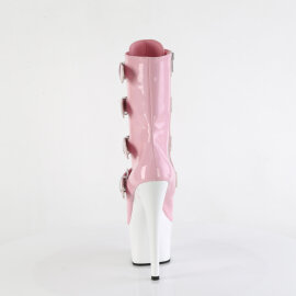 Pleaser ADORE-1046TT Stivaletti Con Plateau Vernice Holo Rosa EU-36 / US-6