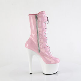 Pleaser ADORE-1046TT Stivaletti Con Plateau Vernice Holo Rosa EU-36 / US-6