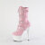 Pleaser ADORE-1046TT Stivaletti Con Plateau Vernice Holo Rosa EU-36 / US-6