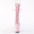 Pleaser ADORE-1047 Stivaletti Con Plateau Vernice Holo Rosa EU-41 / US-11