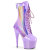 Pleaser ADORE-1047 Stivaletti Con Plateau Vernice Holo Lila EU-38 / US-8
