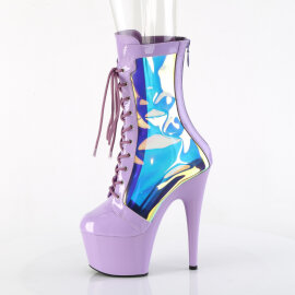 Pleaser ADORE-1047 Stivaletti Con Plateau Vernice Holo Lila EU-39 / US-9