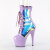 Pleaser ADORE-1047 Stivaletti Con Plateau Vernice Holo Lila EU-39 / US-9