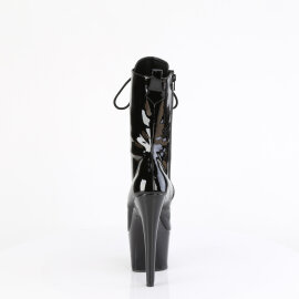 Pleaser ADORE-1049WR Stivaletti Con Plateau Vernice Nero EU-39 / US-9