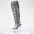 Pleaser ADORE-3019C-RSF Stivali Sopra Il Ginocchio Con Plateau Trasparente Trasparente Strass Nero EU-36 / US-6