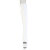 Pleaser ADORE-3019HWR Stivali Sopra Il Ginocchio Con Plateau Holo Bianco EU-44 / US-14