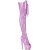 Pleaser ADORE-3021GP Stivali Sopra Il Ginocchio Con Plateau Vernice Glitter Viola EU-44 / US-14