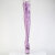 Pleaser ADORE-3021GP Stivali Sopra Il Ginocchio Con Plateau Vernice Glitter Viola EU-44 / US-14