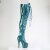 Pleaser ADORE-3021GP Stivali Sopra Il Ginocchio Con Plateau Vernice Glitter Verde Blu EU-35 / US-5