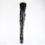 Pleaser ADORE-3022 Stivali Sopra Il Ginocchio Con Plateau Vernice Nero EU-35 / US-5