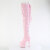 Pleaser ADORE-3063 Stivali Sopra Il Ginocchio Con Plateau Vernice Glitter Rosa EU-39 / US-9