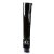 Pleaser DELIGHT-2018 Stivali - Vernice Nero/Nero EU-35 / US-5