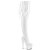 Pleaser ADORE-3063 Stivali Sopra Il Ginocchio Con Plateau Bianco EU-38 / US-8
