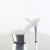 Pleaser ADORE-708 Sandali Con Plateau Cromato Trasparente Argento EU-35 / US-5