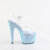 Pleaser ADORE-708LG Sandali Con Plateau Trasparente Glitter Blu EU-35 / US-5