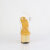 Pleaser ADORE-708LQ Sandali Con Plateau Trasparente Holo Oro EU-35 / US-5