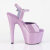 Pleaser ADORE-709GP Sandali Con Plateau Vernice Glitter Helles Viola EU-38 / US-8