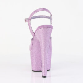 Pleaser ADORE-709GP Sandali Con Plateau Vernice Glitter Helles Viola EU-41 / US-11