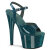 Pleaser ADORE-709GP Sandali Con Plateau Vernice Glitter Verde EU-44 / US-14