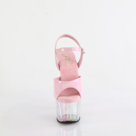 Pleaser ADORE-709HT Sandali Con Plateau Holo Fumo Rosa...