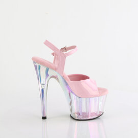 Pleaser ADORE-709HT Sandali Con Plateau Holo Fumo Rosa EU-36 / US-6