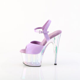 Pleaser ADORE-709HT Sandali Con Plateau Holo Fumo Viola EU-37 / US-7