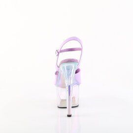 Pleaser ADORE-709HT Sandali Con Plateau Holo Fumo Viola EU-37 / US-7