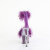 Pleaser ADORE-724F Sandali Con Plateau Trasparente Viola EU-39 / US-9