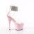 Pleaser ADORE-724RS Sandali Con Plateau Trasparente Strass Rosa EU-37 / US-7