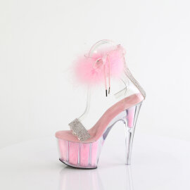 Pleaser ADORE-727F Sandali Con Plateau Trasparente Rosa EU-35 / US-5
