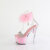 Pleaser ADORE-727F Sandali Con Plateau Trasparente Rosa EU-35 / US-5