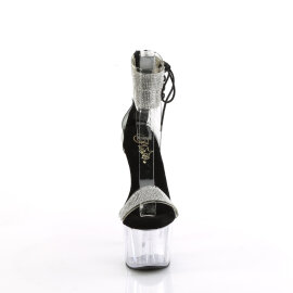 Pleaser ADORE-727RS Sandali Con Plateau Trasparente...