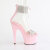 Pleaser ADORE-727RS Sandali Con Plateau Trasparente Strass Rosa EU-35 / US-5