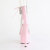 Pleaser ADORE-727RS Sandali Con Plateau Trasparente Strass Rosa EU-38 / US-8