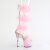Pleaser ADORE-728F Sandali Con Plateau Trasparente Rosa Trasparente EU-36 / US-6