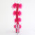Pleaser ADORE-728F Sandali Con Plateau Trasparente Rosa EU-38 / US-8