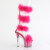 Pleaser ADORE-728F Sandali Con Plateau Trasparente Rosa EU-38 / US-8