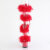 Pleaser ADORE-728F Sandali Con Plateau Trasparente Rosso EU-37 / US-7