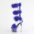 Pleaser ADORE-728F Sandali Con Plateau Trasparente Blu EU-37 / US-7