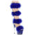 Pleaser ADORE-728F Sandali Con Plateau Trasparente Blu EU-38 / US-8
