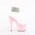 Pleaser ADORE-791-2RS Sandali Con Plateau Trasparente Strass Rosa EU-35 / US-5