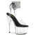 Pleaser ADORE-791-2RS Sandali Con Plateau Trasparente Strass Nero EU-39 / US-9