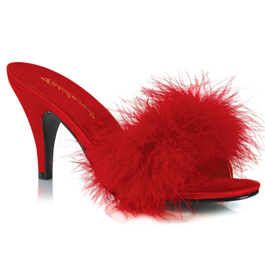 Fabulicious AMOUR-03 Mules Similpelle Rosso EU-38 / US-8