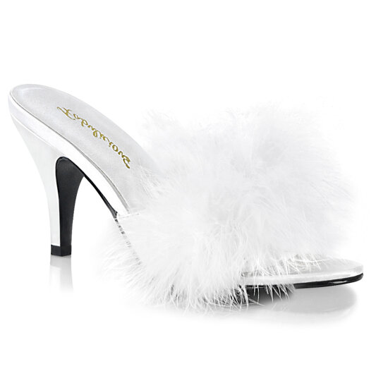 Fabulicious AMOUR-03 Mules Similpelle Bianco EU-38 / US-8