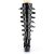Pleaser DELIGHT-2049 Stivali - Vernice Nero/Nero EU-41 / US-11