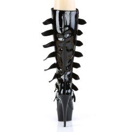 Pleaser DELIGHT-2049 Stivali - Vernice Nero/Nero EU-36 / US-6