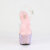 Pleaser BEJEWELED-708MS Sandali Con Plateau Trasparente Strass Rosa EU-35 / US-5