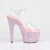 Pleaser BEJEWELED-708MS Sandali Con Plateau Trasparente Strass Rosa EU-35 / US-5