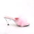 Fabulicious BELLE-301F Mules Trasparente Similpelle Rosa EU-35 / US-5